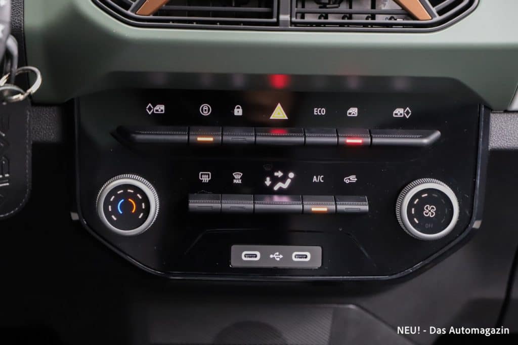 Dacia Spring Electric 65 Klimaanlage