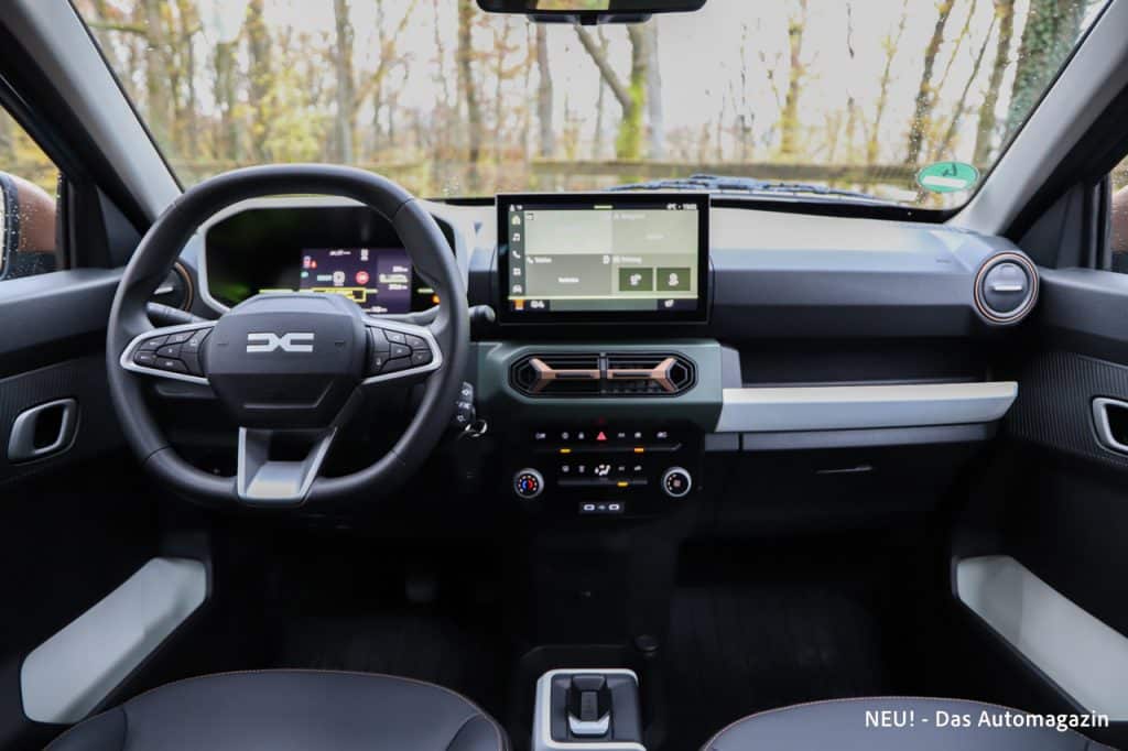 Dacia Spring Electric 65 2025 Innenraum