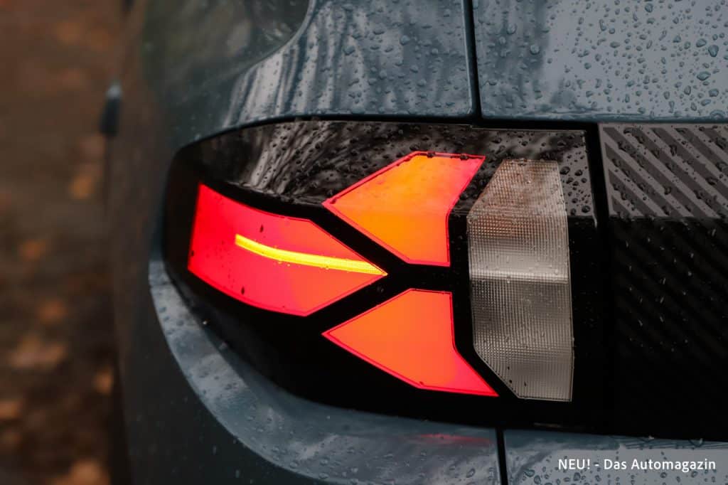Dacia Spring Electric Facelift Heckleuchte