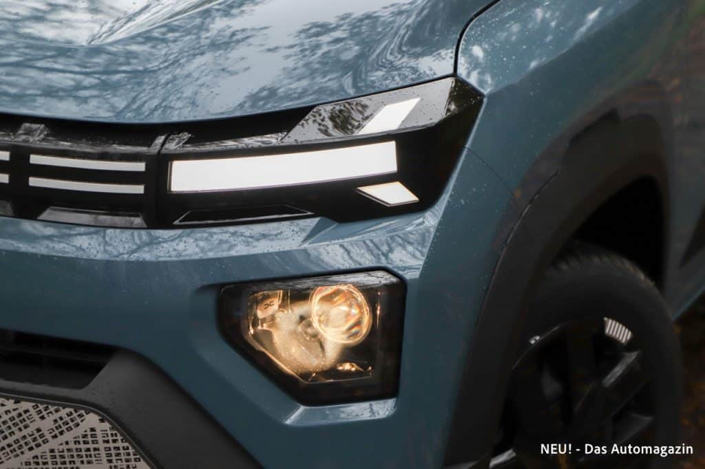 Dacia Spring Facelift Halogenscheinwerfer