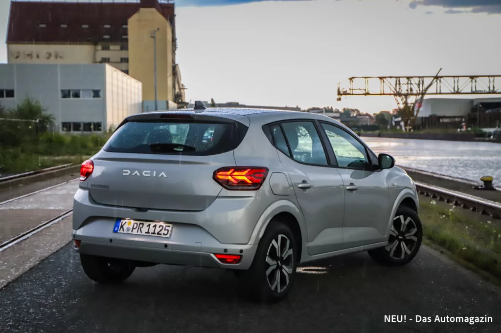 Dacia Sandero MJ 2025 Heck