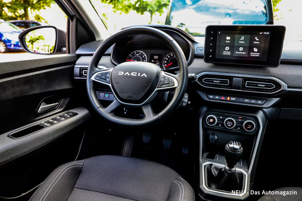 Dacia Sandero MJ 2025 Innenraum