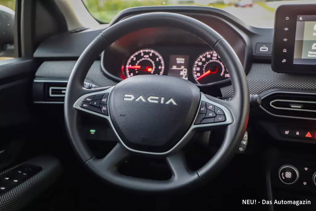 Dacia Sandero MJ 2025 Lenkrad