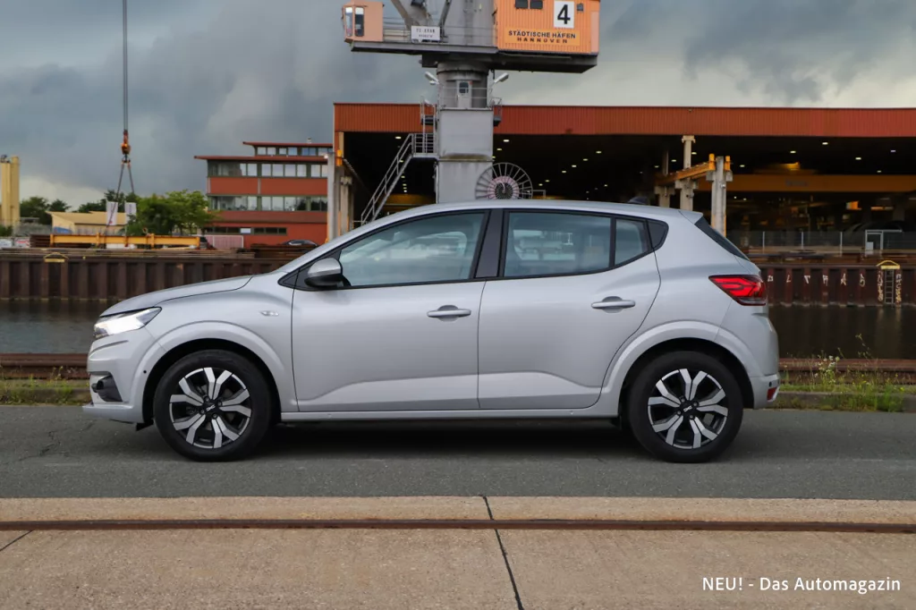 Dacia Sandero MJ 2025 Seite