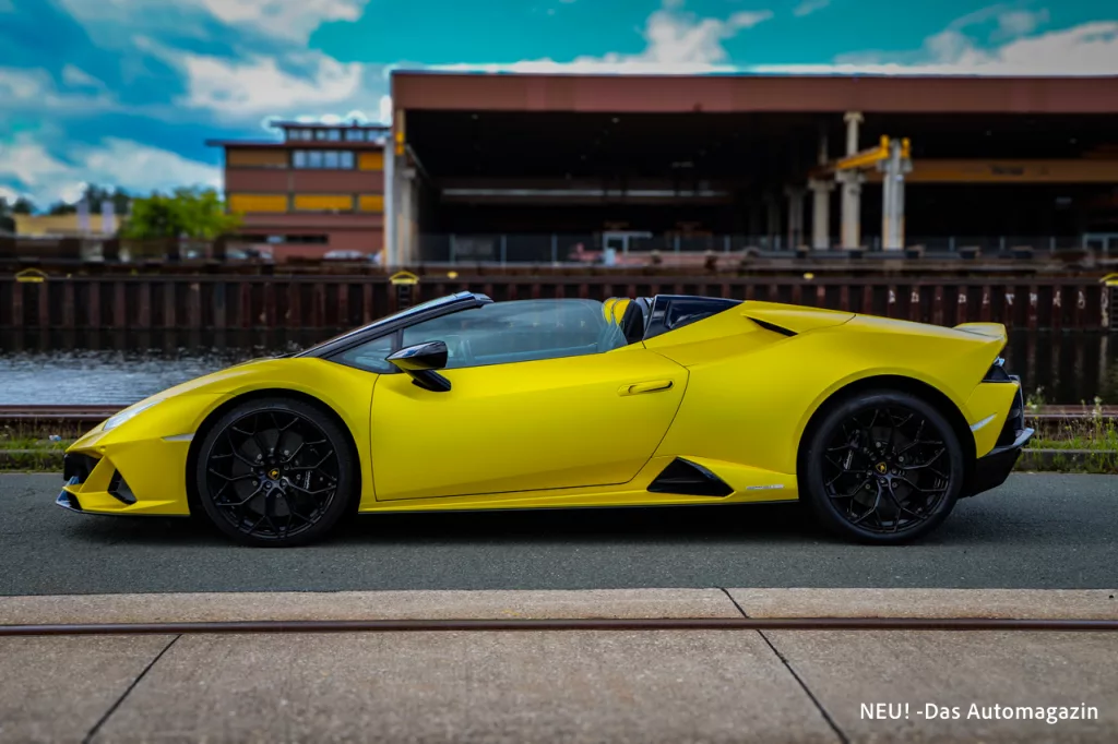 Lamborghini Huracán Evo Verdeck offen