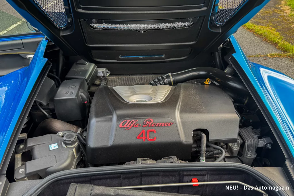 Alfa Romeo 4C Spider Motor