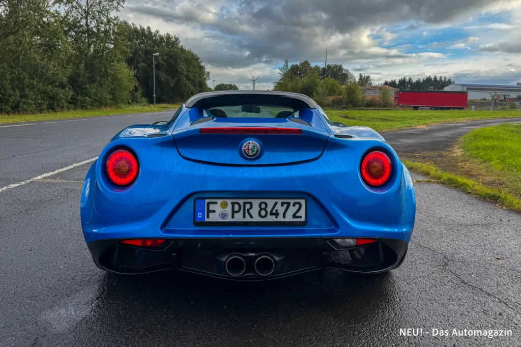 Alfa Romeo 4C Spider Heck