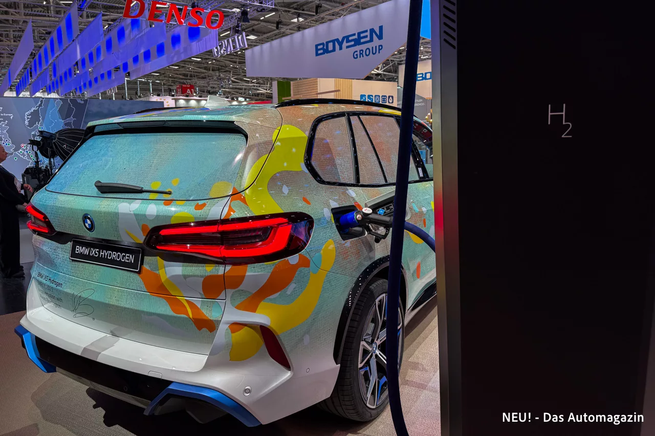 BMW iX5 Hydrogen tanken