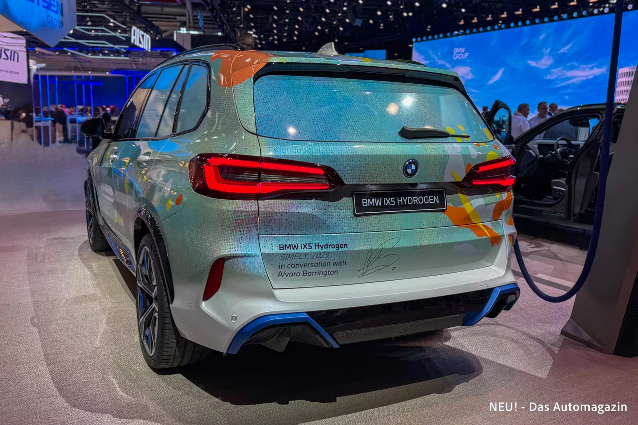 BMW iX5 Hydrogen Heck
