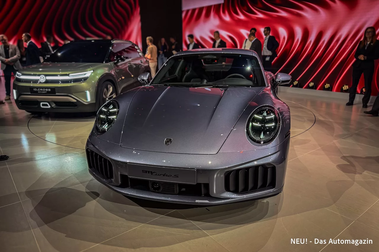 Porsche 911 Turbo S IAA 2025 vorne