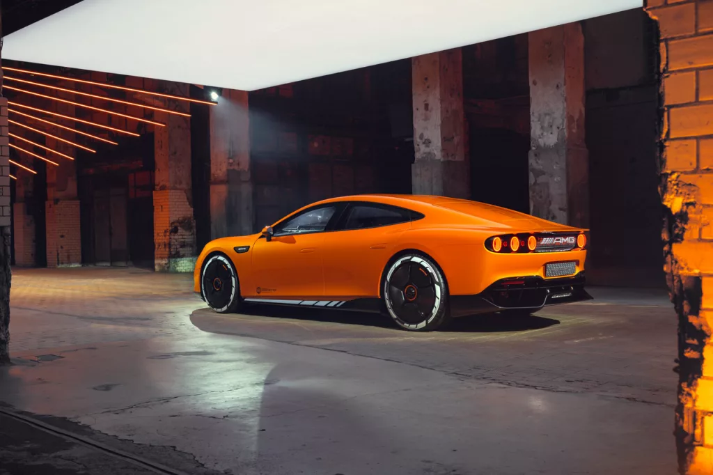 Mercedes Concept AMG GT XX hinten