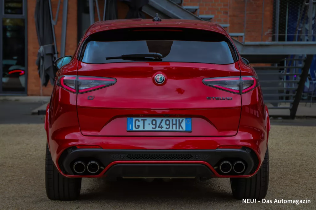 Alfa Romeo Super Sport Stelvio Heck
