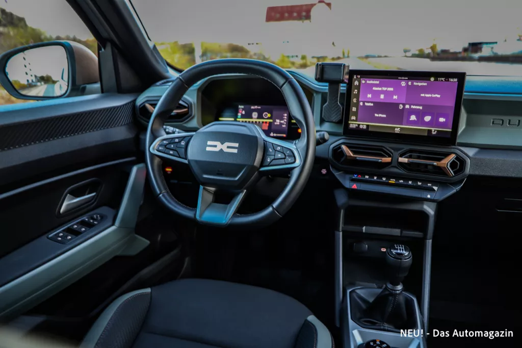 Dacia Duster 4x4 Innenraum