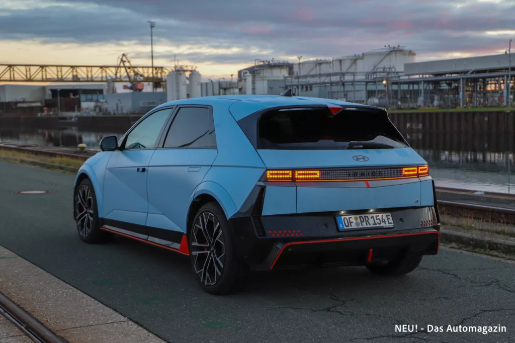 Hyundai Ioniq 5 N rear