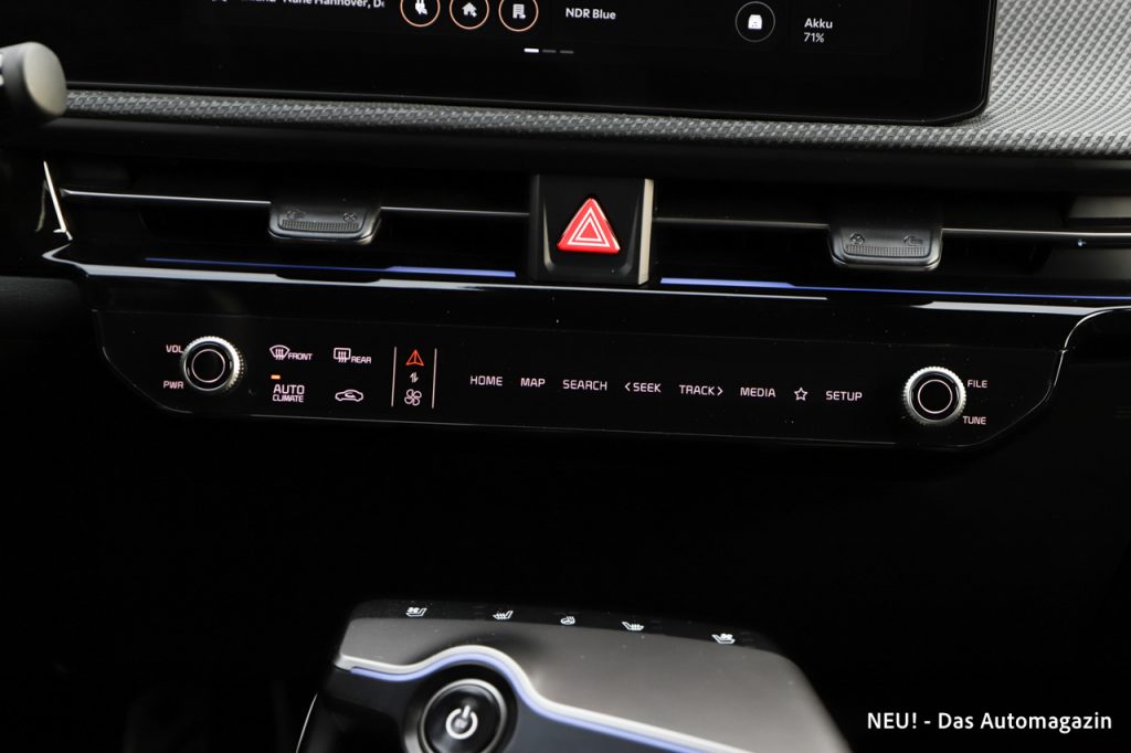 Kia EV6 Facelift Multimode-Leiste