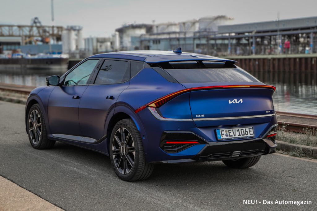 Kia EV6 Facelift seitlich hinten