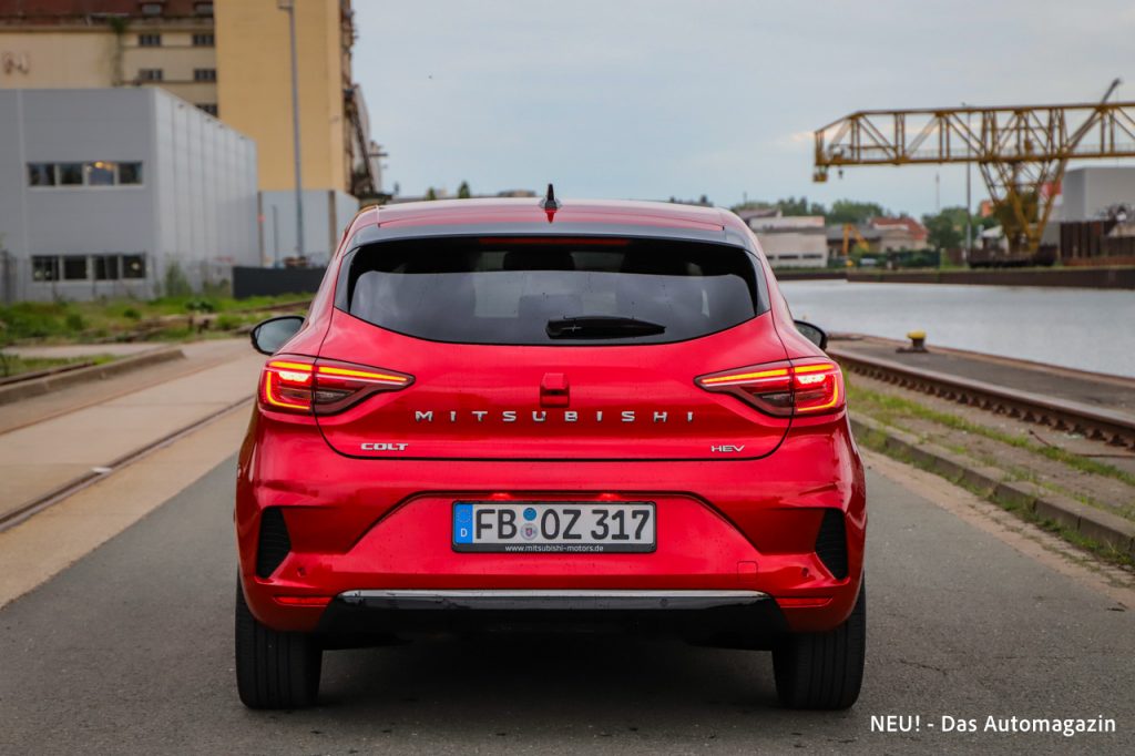 Mitsubishi Colt Hybrid Heck