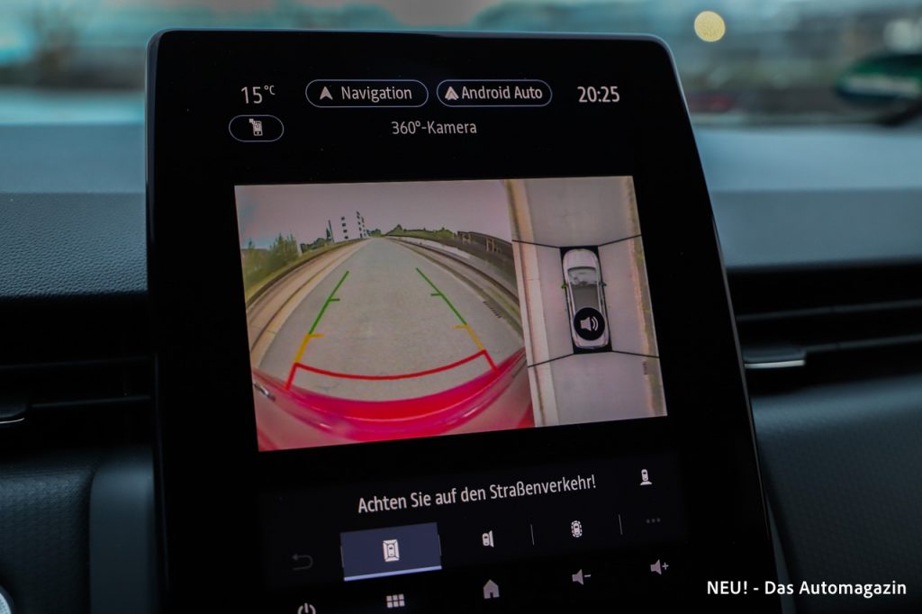 Mitsubishi Colt Hybrid Bild Rückfahrkamera