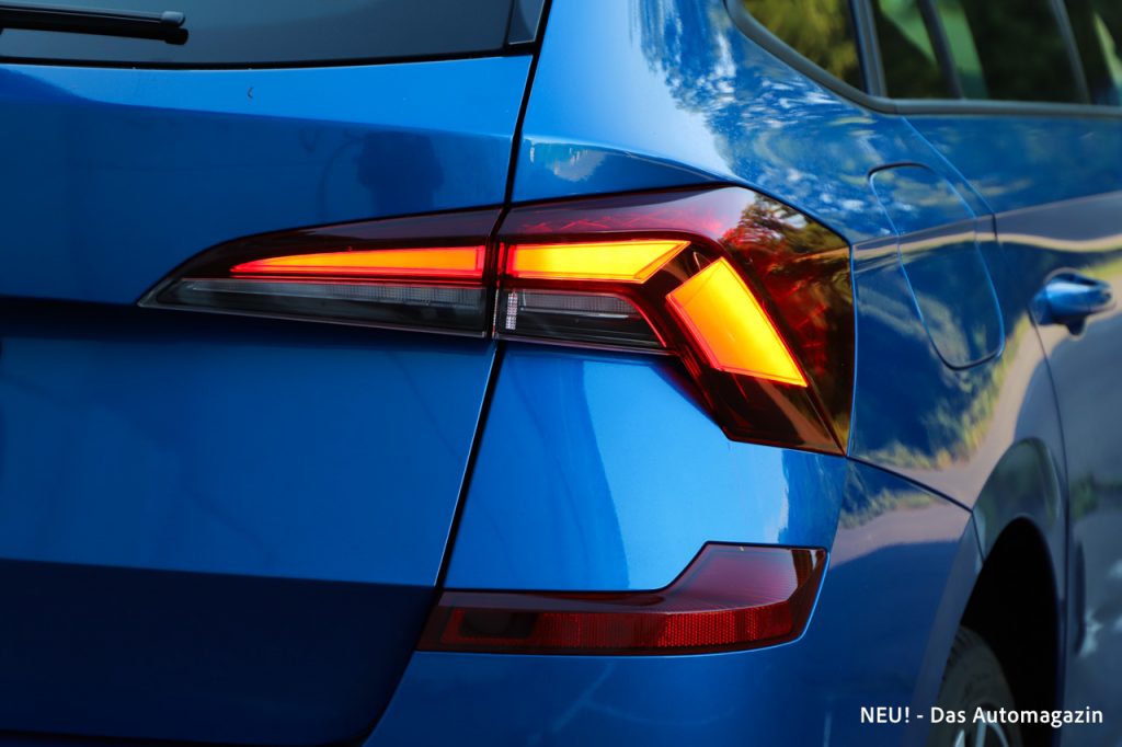 Skoda Kamiq Monte Carlo Heckleuchte