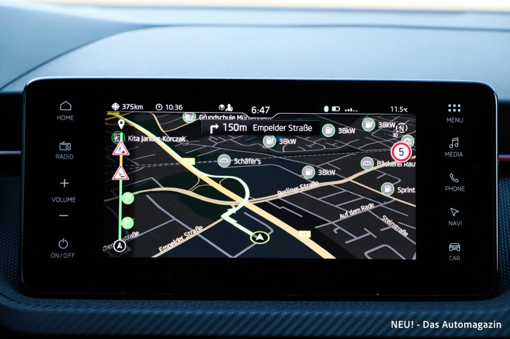 Skoda Kamiq Monte Carlo Infotainment