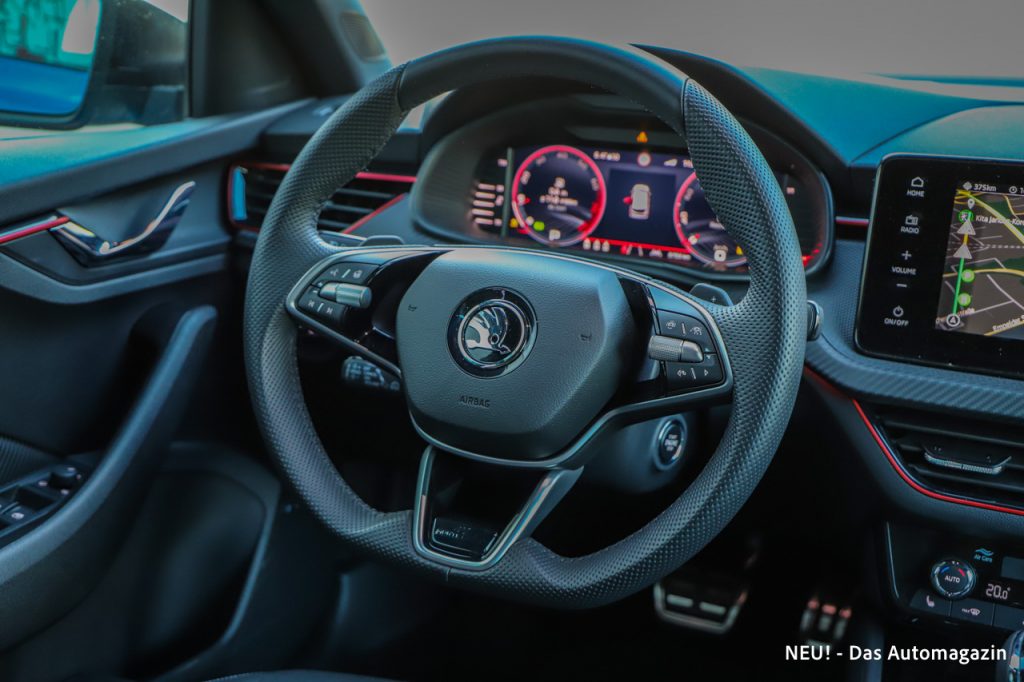 Skoda Kamiq Monte Carlo Lenkrad
