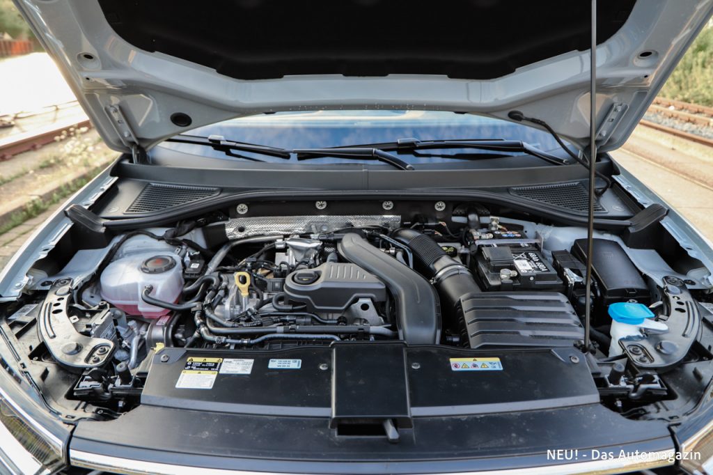 VW T-Roc Cabrio Vierzylinder Motor