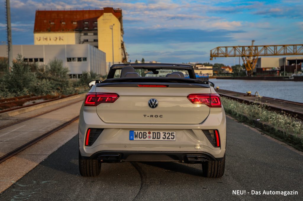 VW T-Roc Cabrio Heckansicht