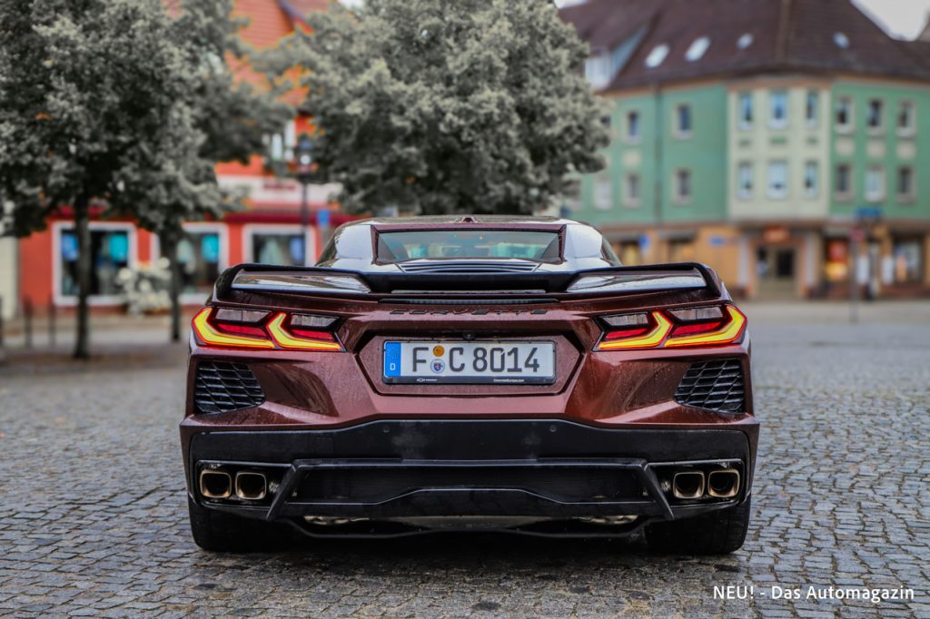 Corvette C8 Stingray Cabrio Heck
