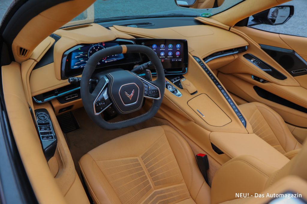 Corvette C8 Stingray Cabrio Innenraum