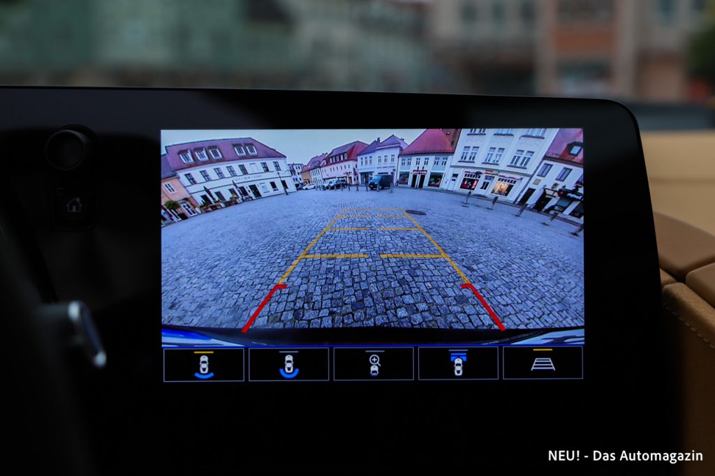 Corvette C8 Stingray Cabrio Bild Rückfahrkamera