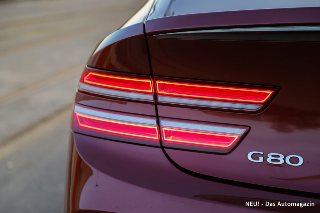 Genesis G80 Heckleuchte