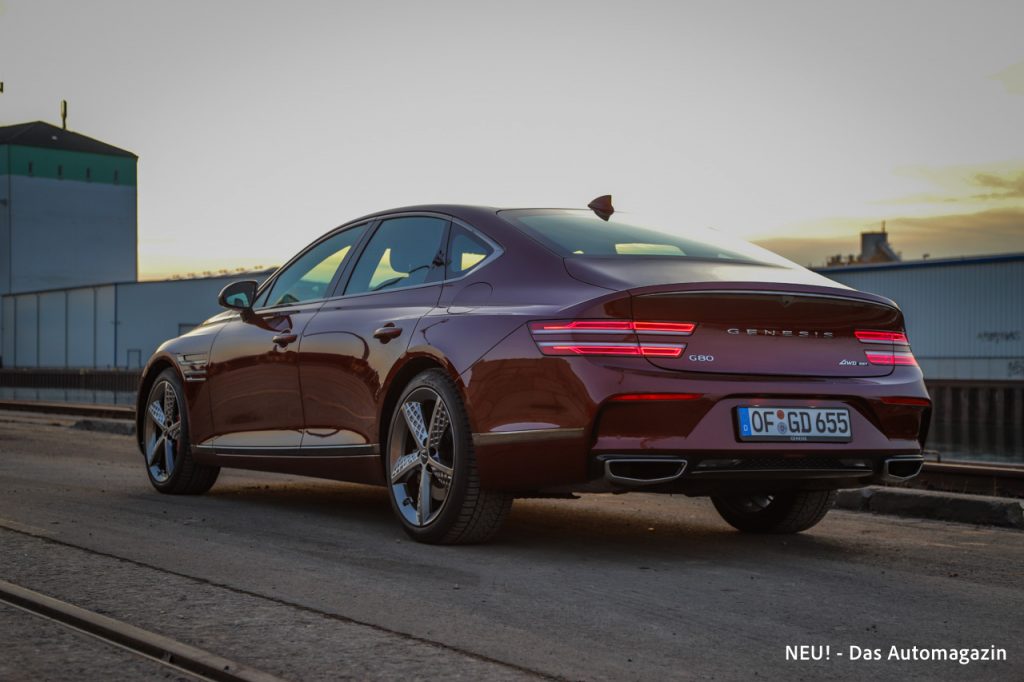 Genesis G80 seitlich hinten