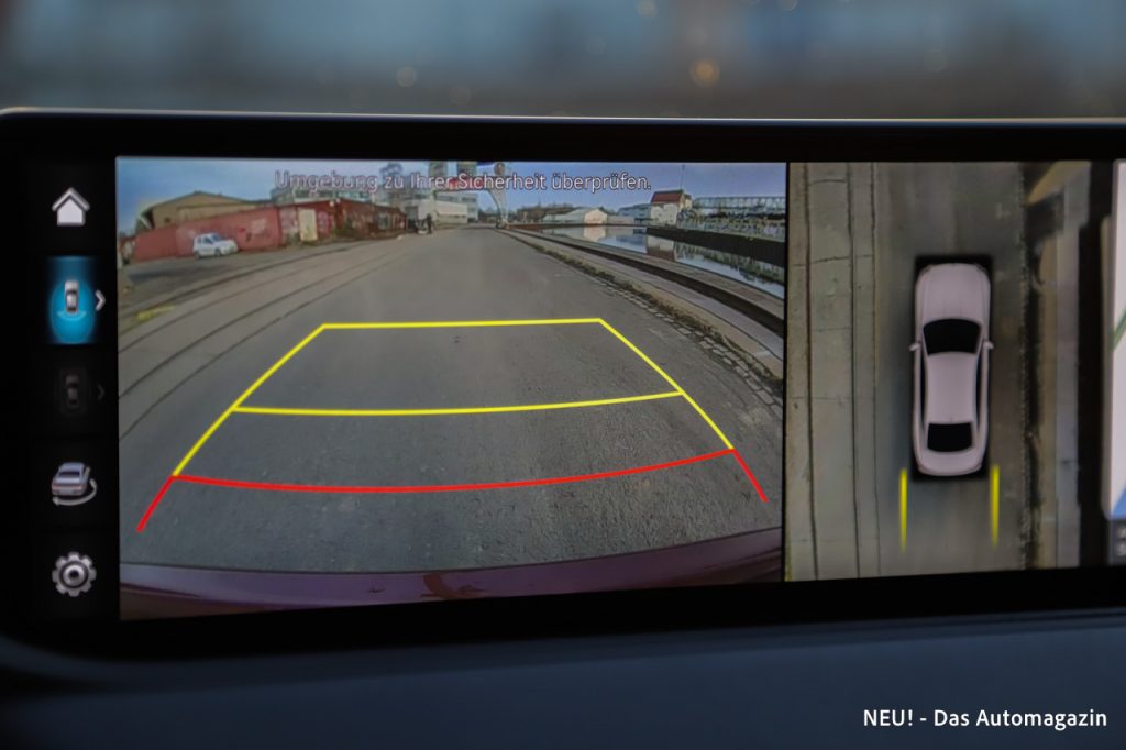 Genesis G80 Bild Rückfahrkamera