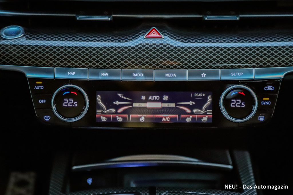 Genesis G80 Klimaeinheit