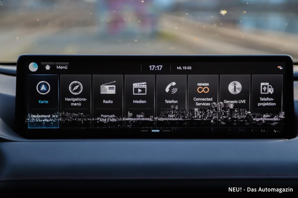 Genesis G80 Zentralbildschirm