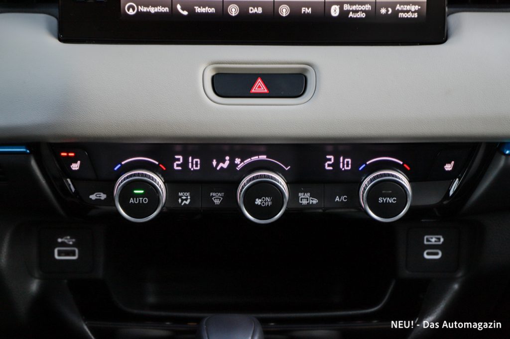 Honda HR-V 2026 Klimaeinheit