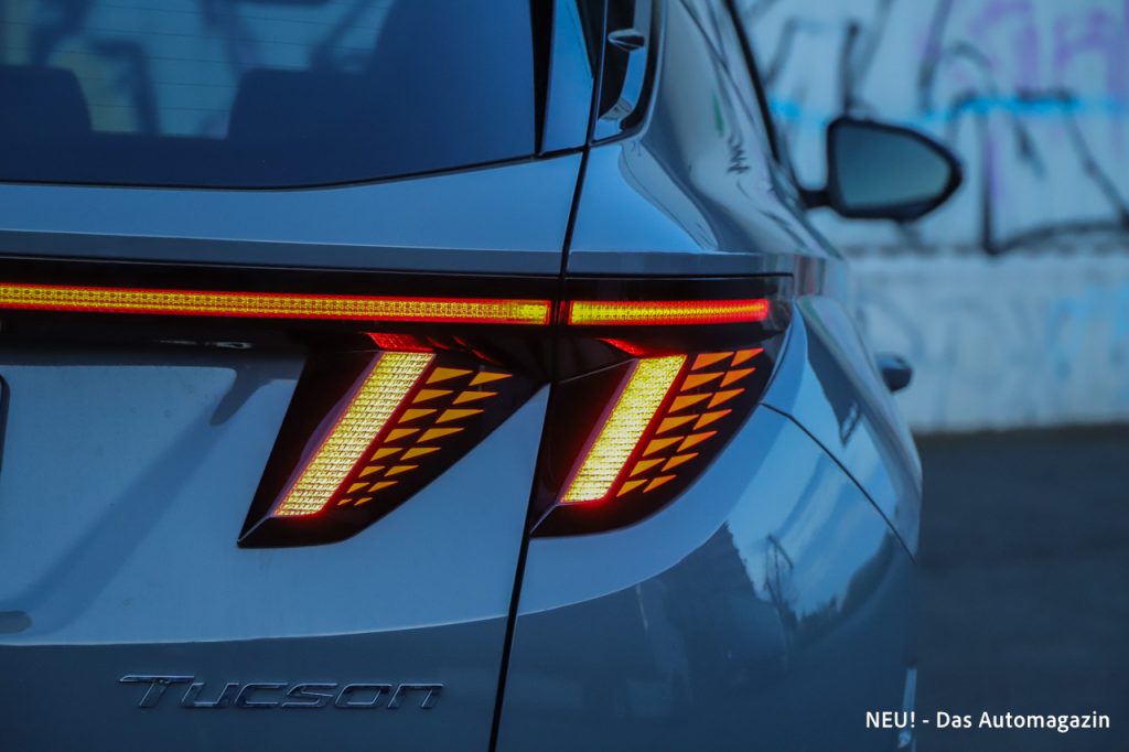 Hyundai Tucson Hybrid Heckleuchte