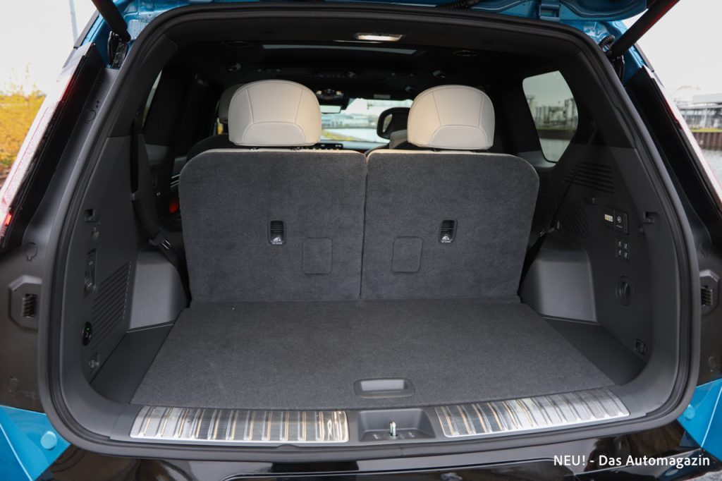 Kia EV9 2026 Kofferraum mindestens
