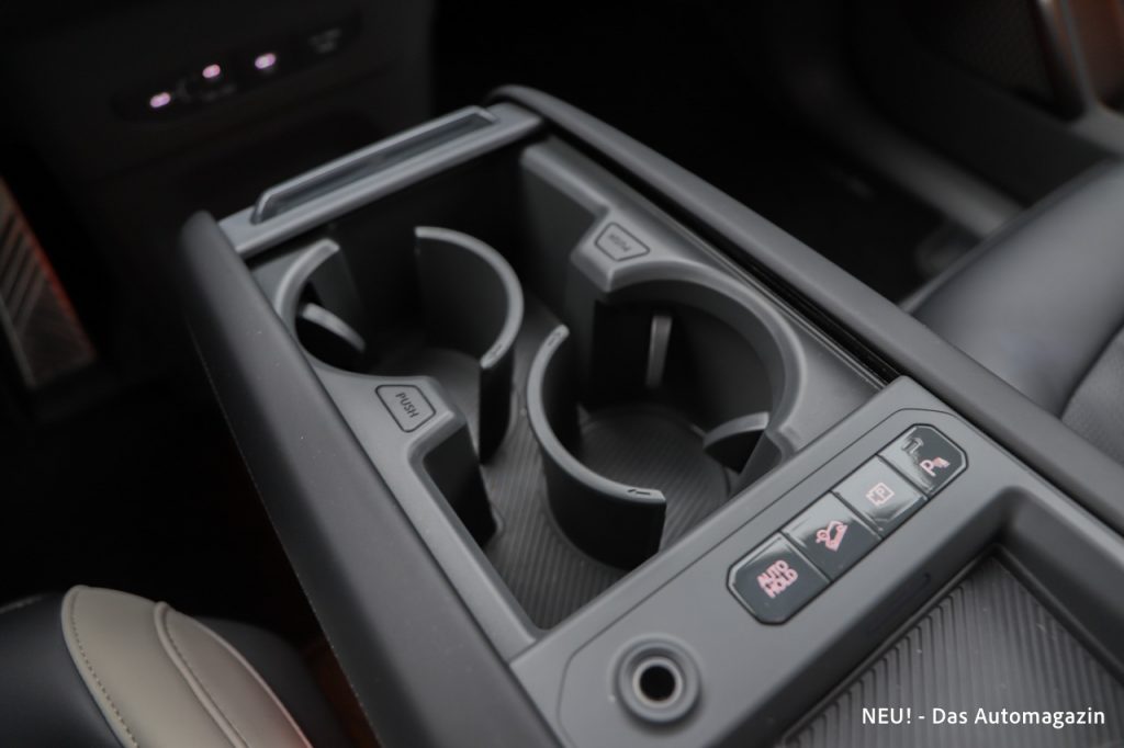 Kia EV9 2026 Getränkehalter