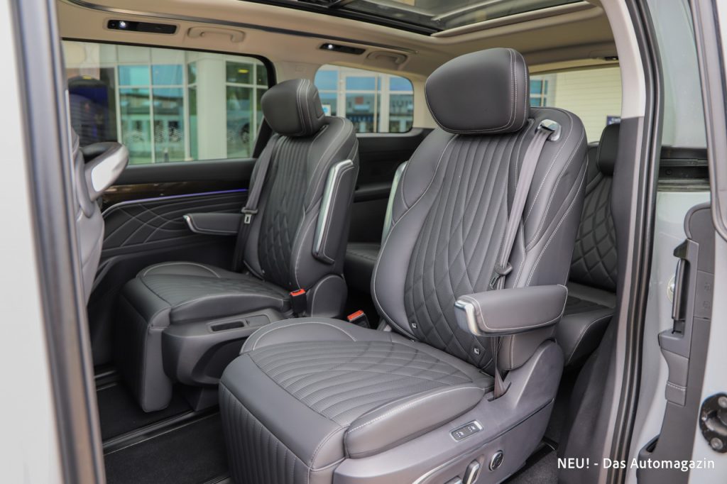 Maxus Mifa 9 zweite Sitzreihe