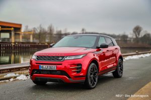 Range Rover Evoque P300e Test – Hybrid + Premium + Kompakt-SUV