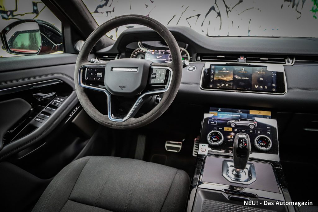 Range Rover Evoque P300e Innenraum