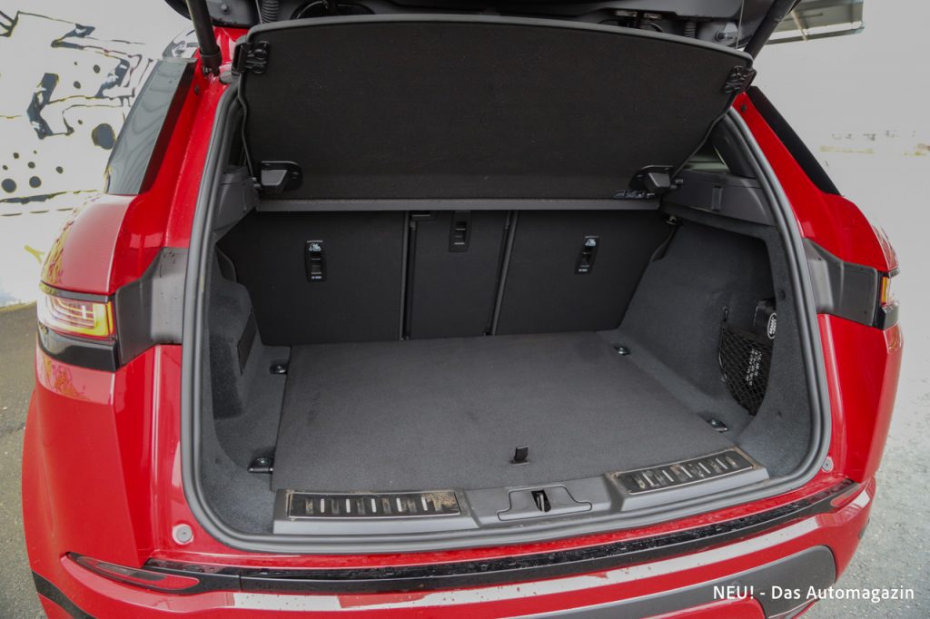 Range Rover Evoque P300e Kofferraum