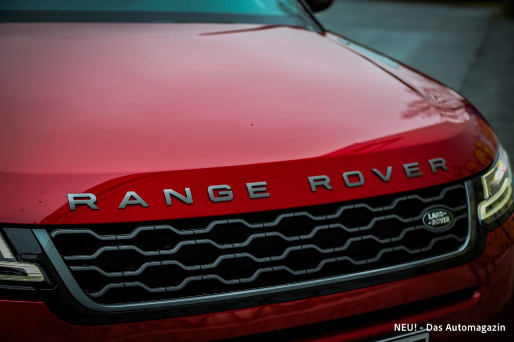 Range Rover Schriftzug Motorhaube