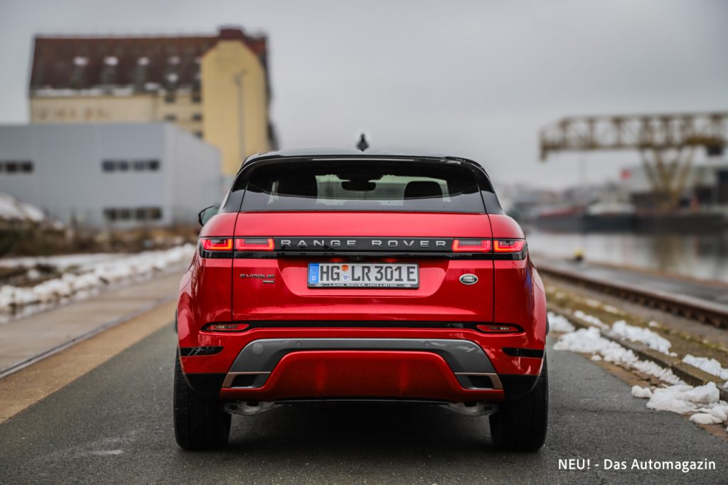 Range Rover Evoque P300e Heck