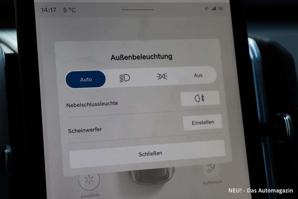 Volvo EX30 2026 Beleuchtung