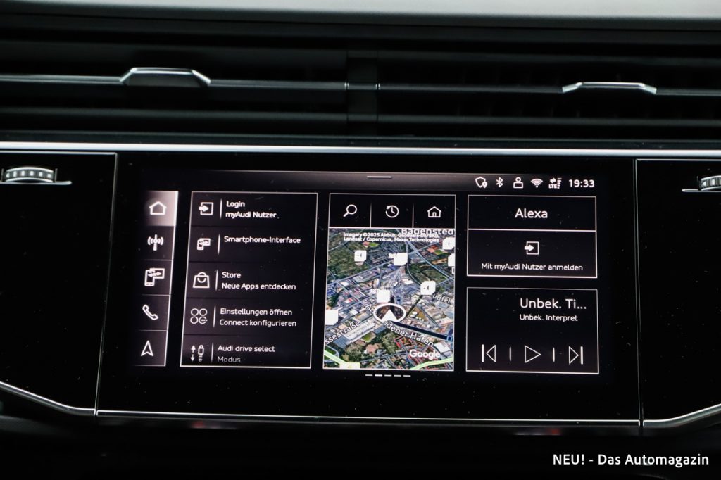 Audi RS Q8 Performance Infotainment