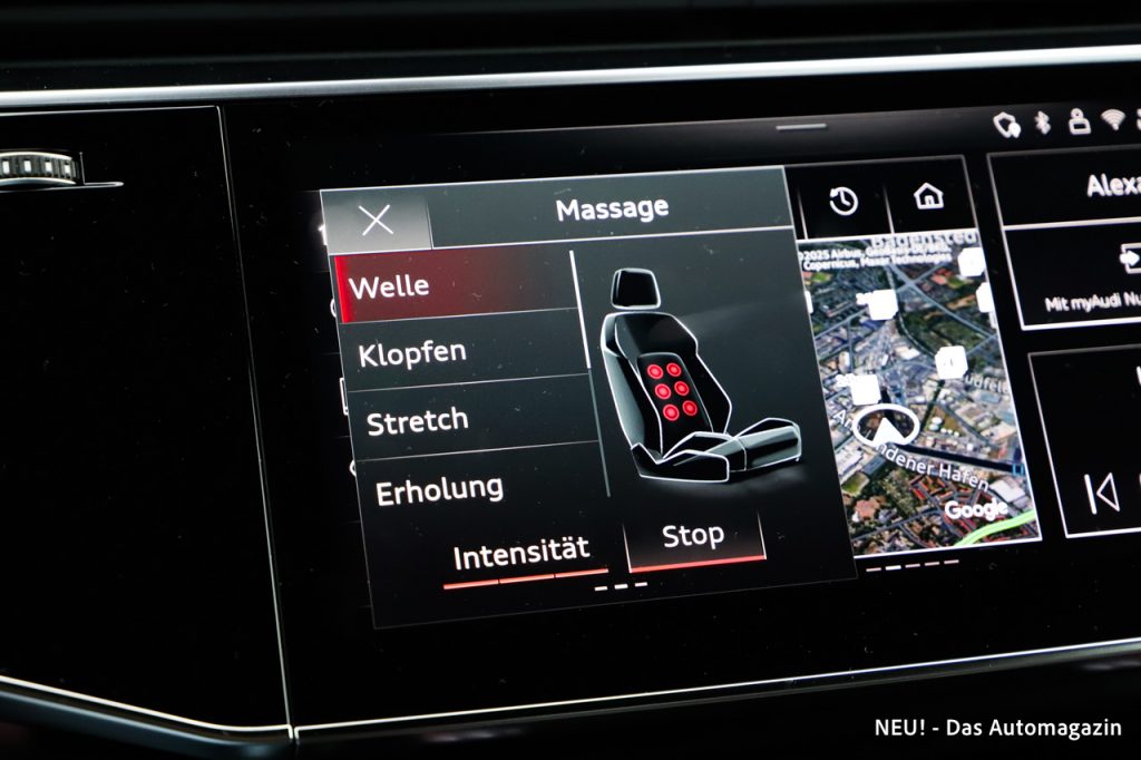 Audi RS Q8 Performance Massage