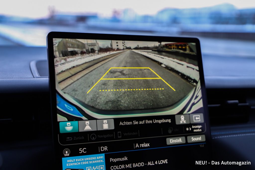 Honda e:Ny1 Rückfahrkamera