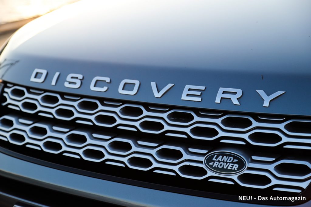 Discovery Schriftzug Motorhaube